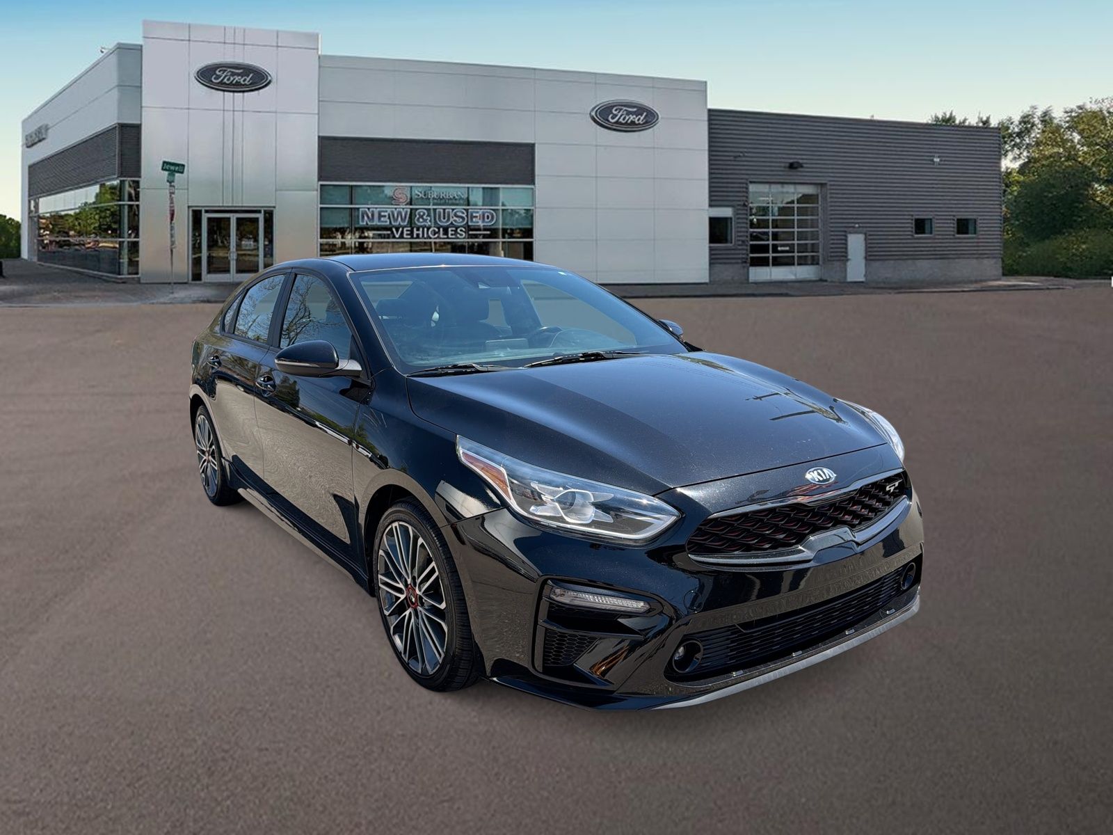 Used 2021 Kia Forte GT with VIN 3KPF44AC2ME272058 for sale in Ferndale, MI