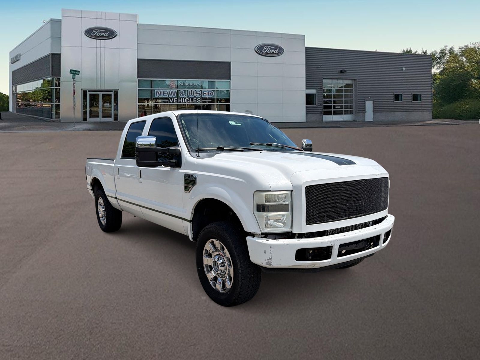 Used 2008 Ford F-250 Super Duty Lariat with VIN 1FTSW21R48EA06432 for sale in Ferndale, MI
