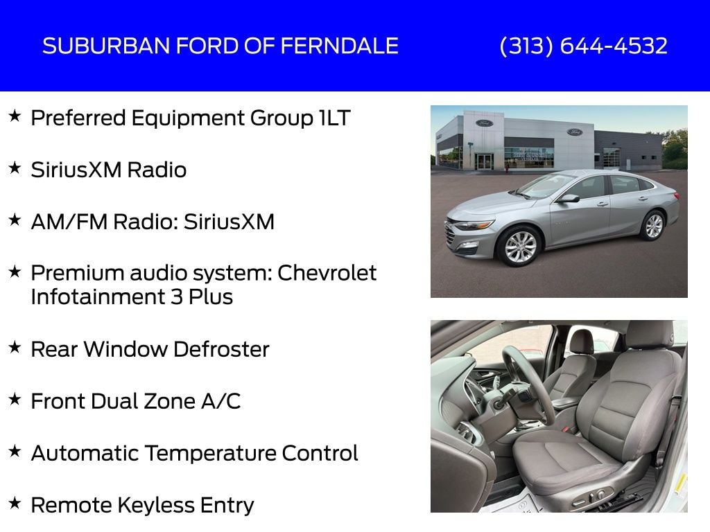 Used 2023 Chevrolet Malibu LT Sedan