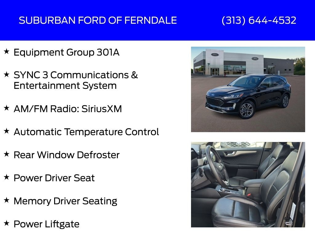 Used 2020 Ford Escape SEL SUV