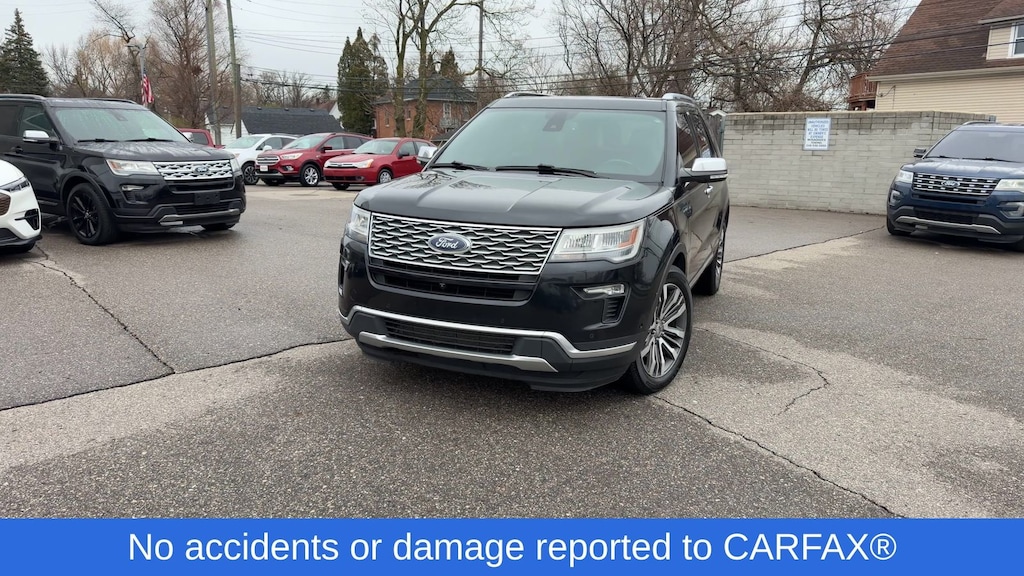 Used 2018 Ford Explorer Platinum SUV