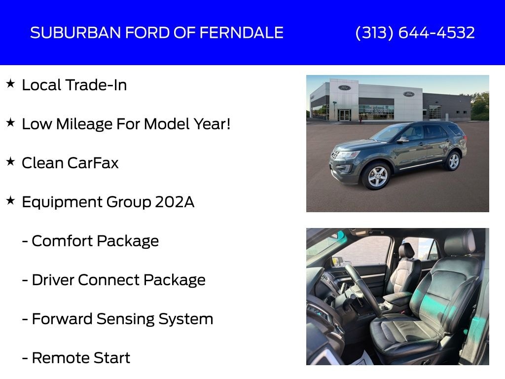 Used 2016 Ford Explorer XLT SUV