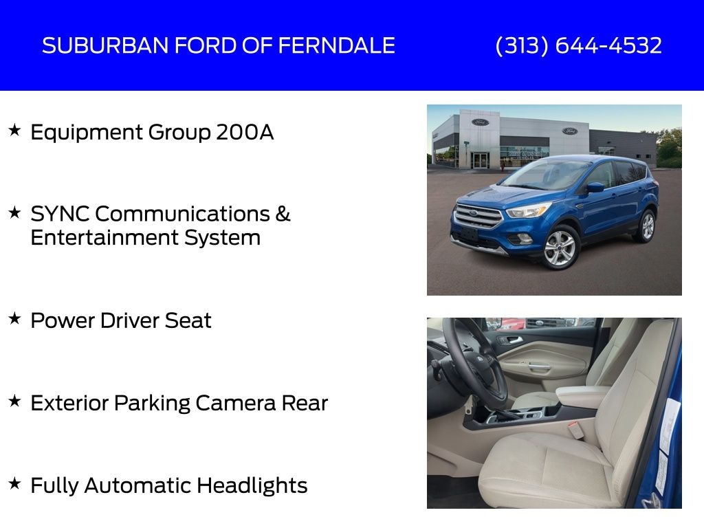 Used 2017 Ford Escape SE SUV