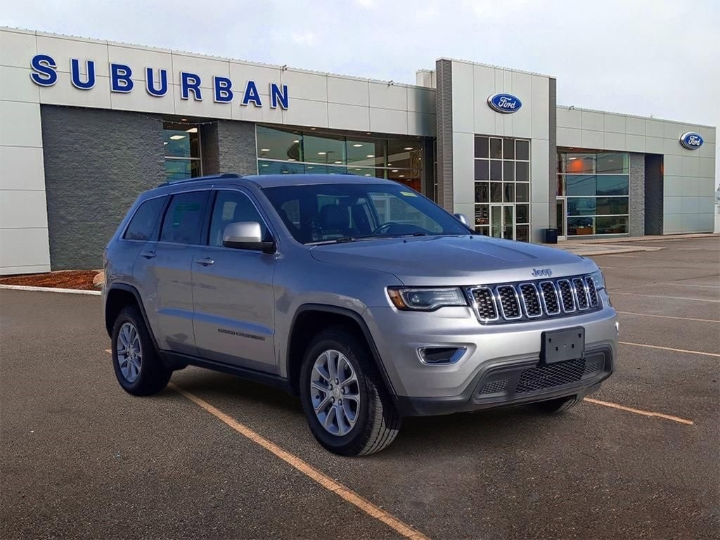 Used 2021 Jeep Grand Cherokee Laredo X with VIN 1C4RJFAG5MC630782 for sale in Sterling Heights, MI