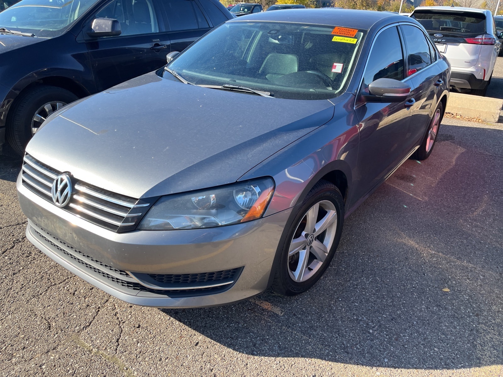 Used 2013 Volkswagen Passat SE with VIN 1VWBP7A38DC089145 for sale in Sterling Heights, MI