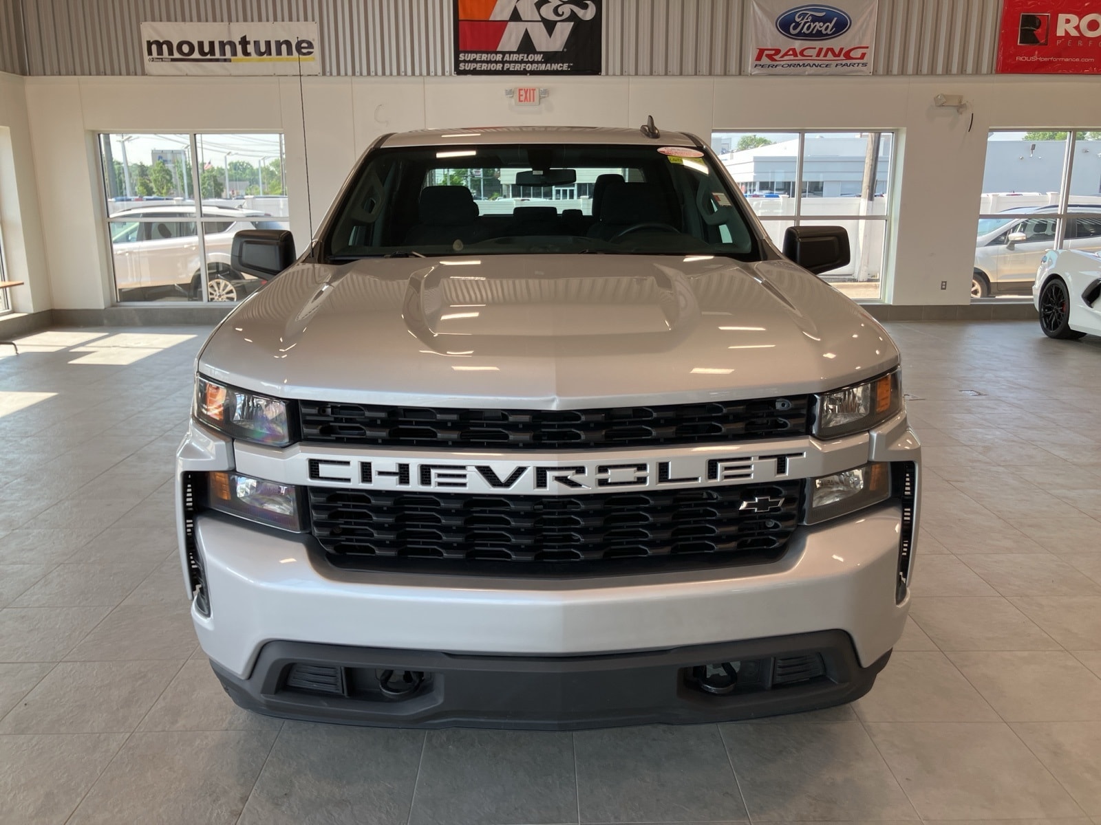Certified 2020 Chevrolet Silverado 1500 Custom with VIN 3GCPYBEK7LG267083 for sale in Sterling Heights, MI