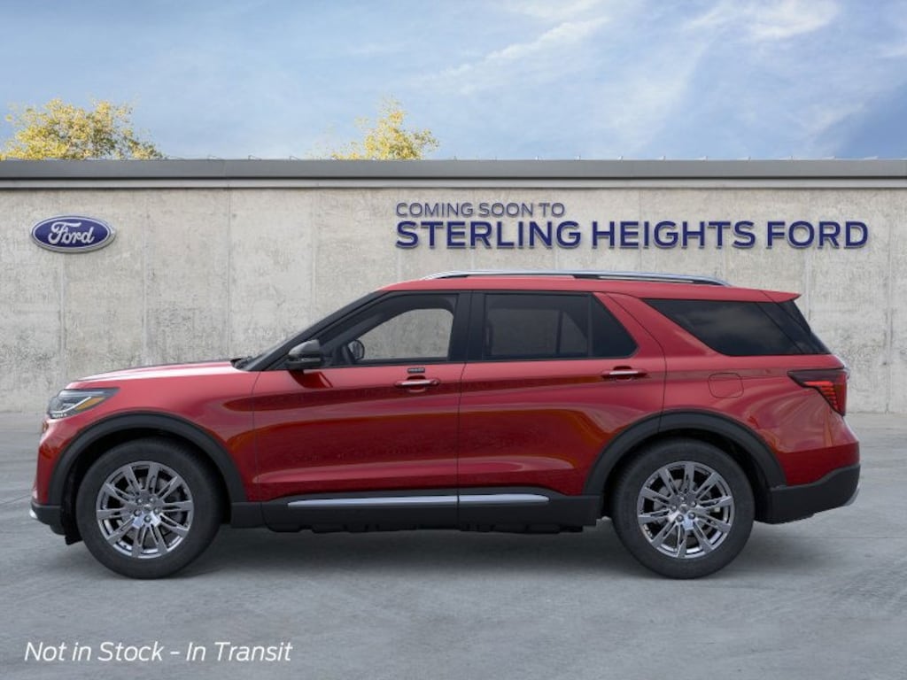 New 2026 Ford Explorer Platinum SUV