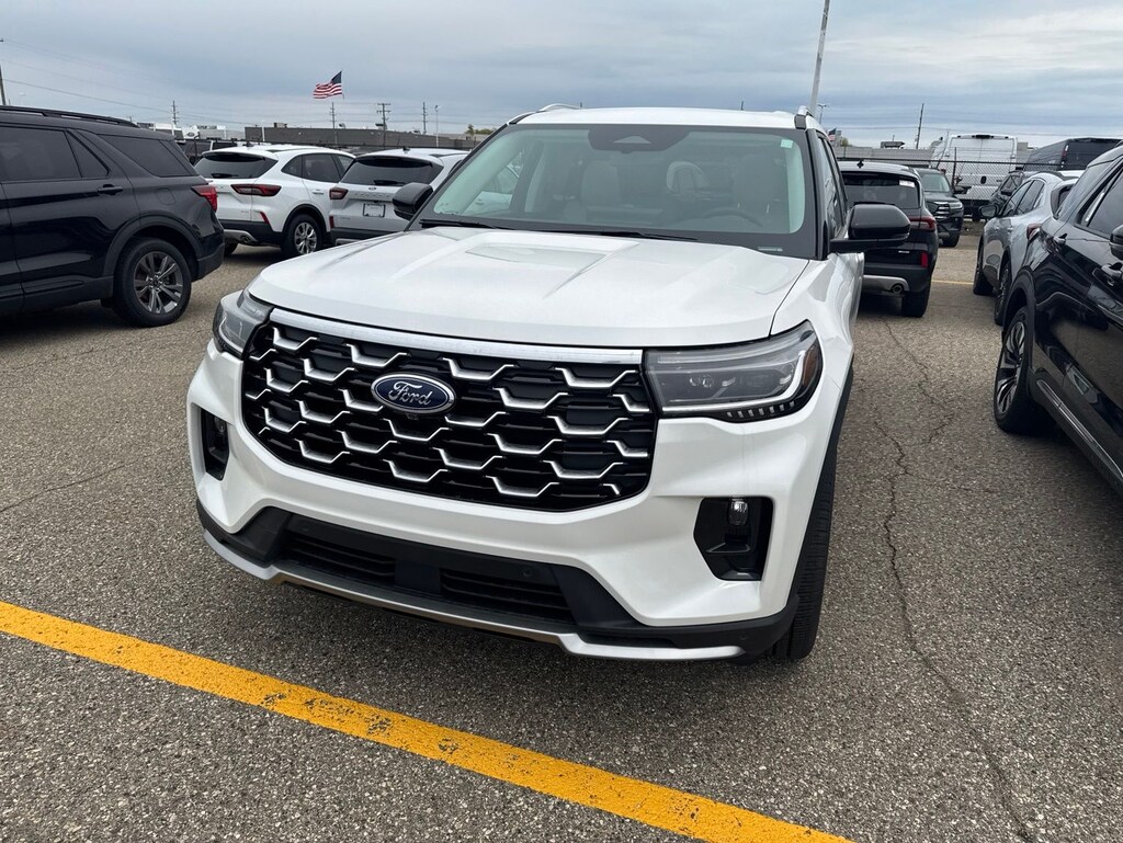 New 2026 Ford Explorer Platinum SUV