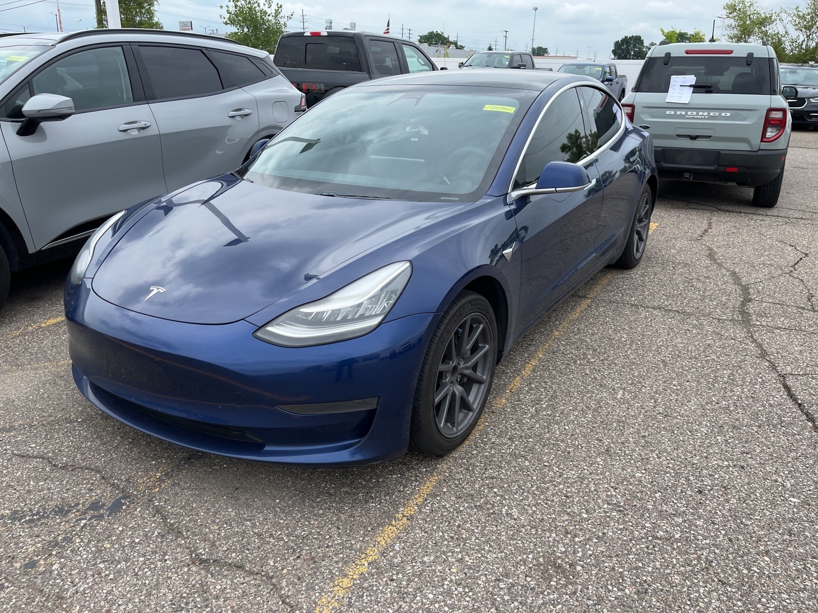 Used 2020 Tesla Model 3 Base with VIN 5YJ3E1EA5LF784994 for sale in Sterling Heights, MI