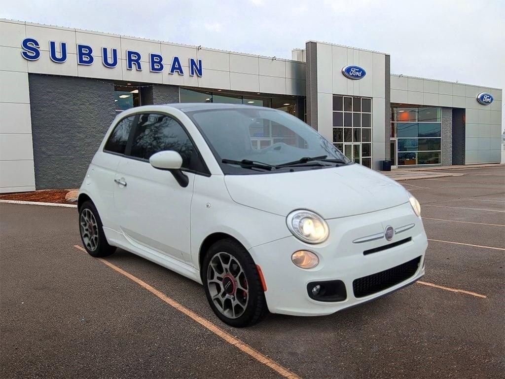 Used 2013 FIAT 500 Sport with VIN 3C3CFFBR6DT585285 for sale in Sterling Heights, MI