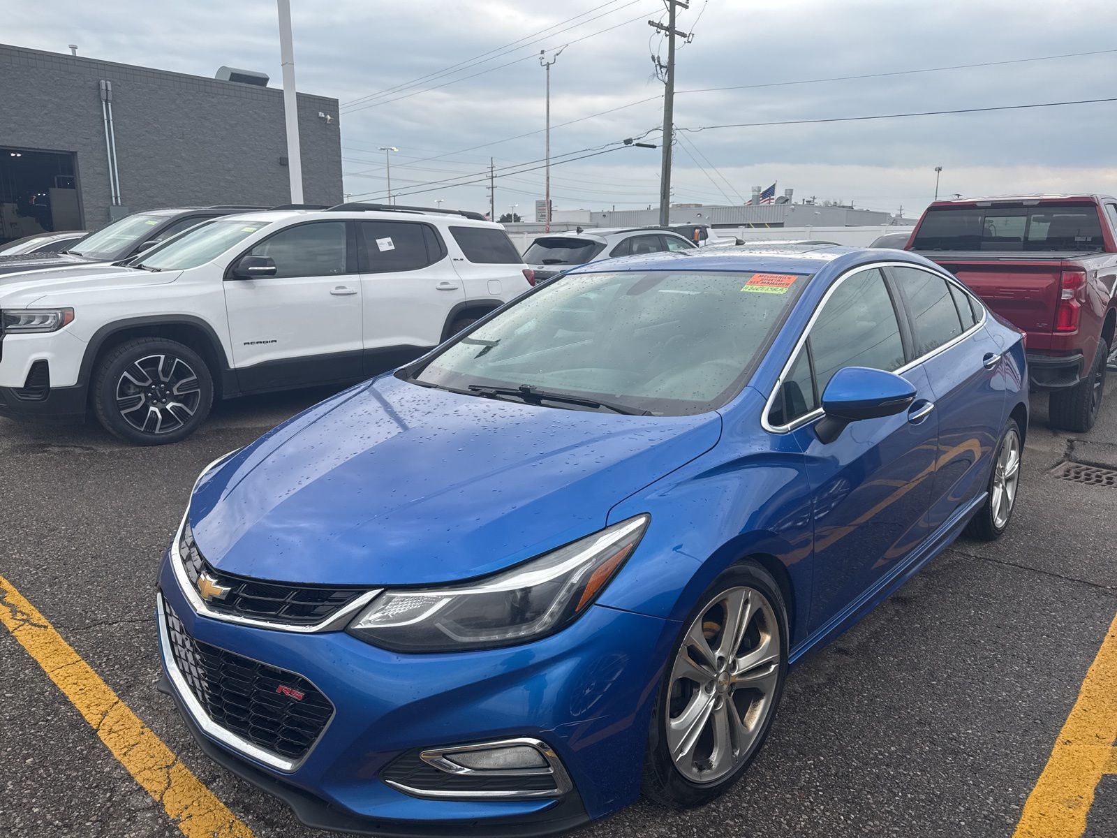 Used 2017 Chevrolet Cruze Premier with VIN 1G1BF5SM3H7122738 for sale in Sterling Heights, MI