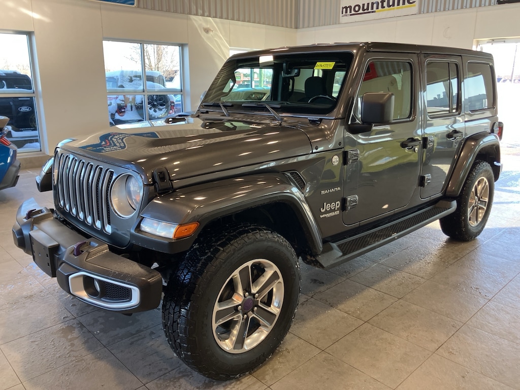 Used 2021 Jeep Wrangler Unlimited Sahara SUV