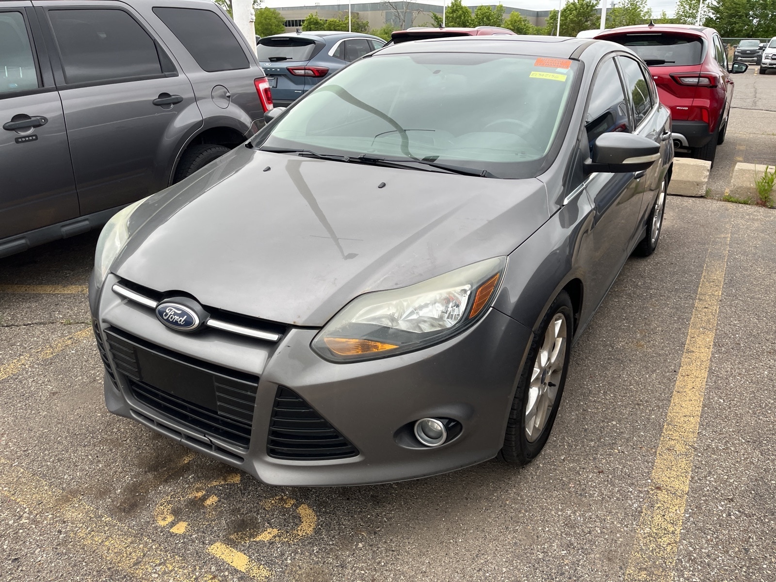 Used 2014 Ford Focus Titanium with VIN 1FADP3N21EL342156 for sale in Sterling Heights, MI