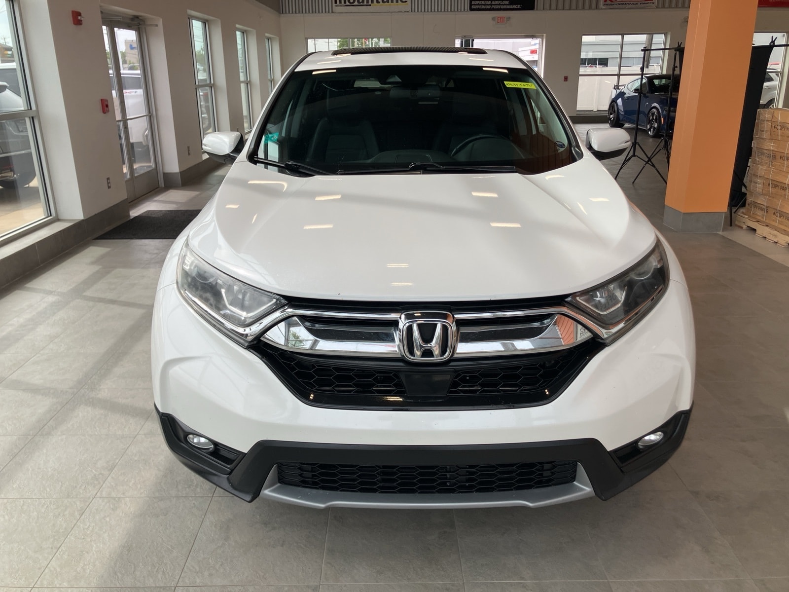 Used 2019 Honda CR-V EX-L with VIN 2HKRW2H84KH634154 for sale in Sterling Heights, MI