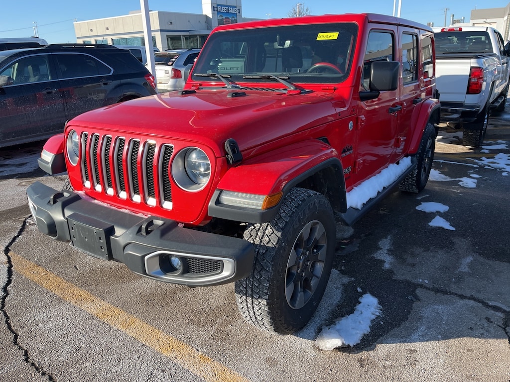 Used 2018 Jeep Wrangler Unlimited Sahara SUV