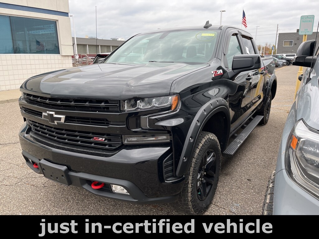 Certified 2021 Chevrolet Silverado 1500 LT Trail Boss Truck