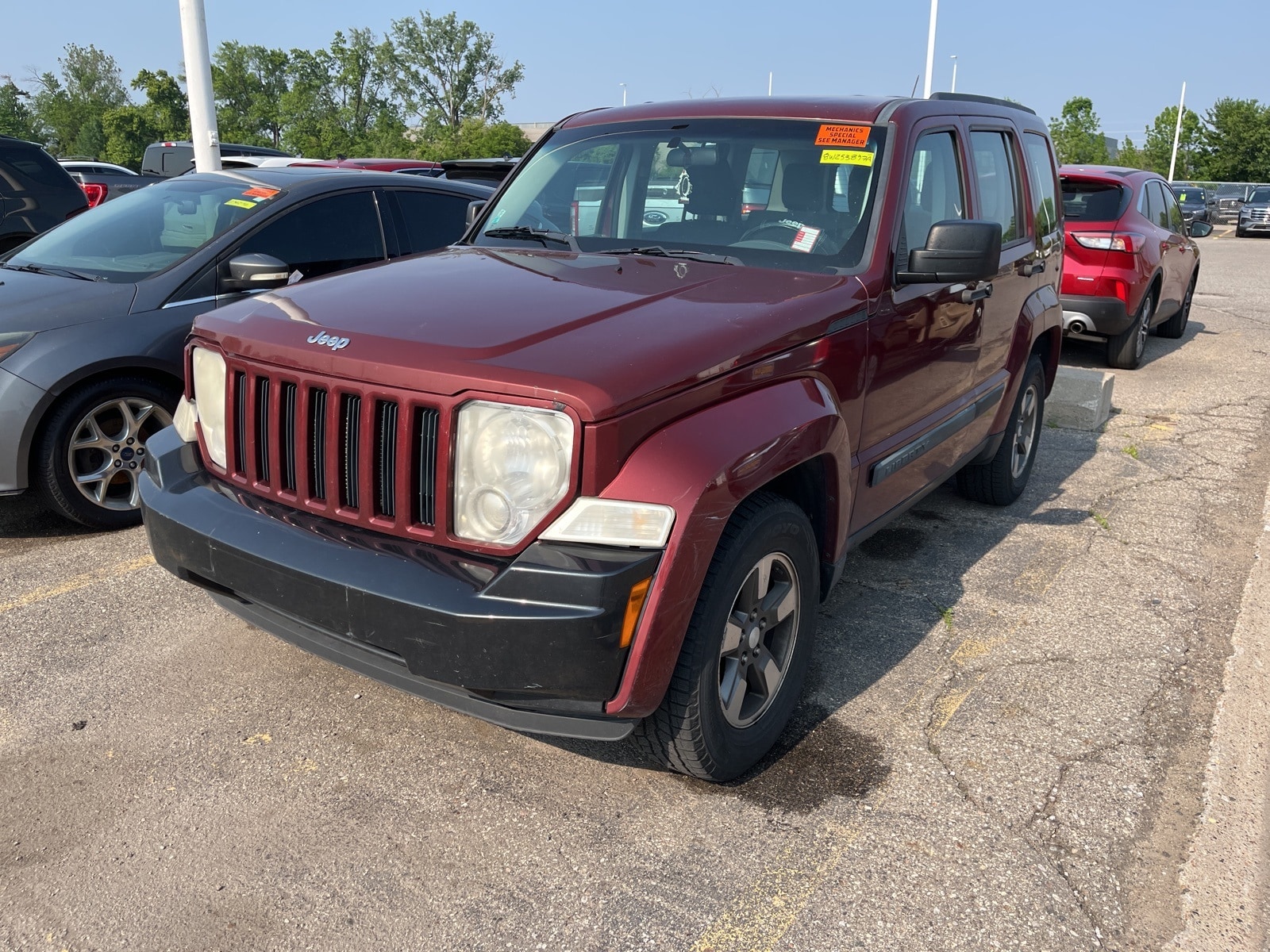 Used 2008 Jeep Liberty Sport with VIN 1J8GP28K28W253897 for sale in Sterling Heights, MI