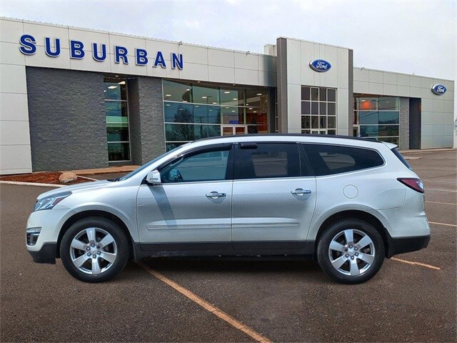 Used 2014 Chevrolet Traverse LTZ with VIN 1GNKRJKDXEJ263349 for sale in Sterling Heights, MI