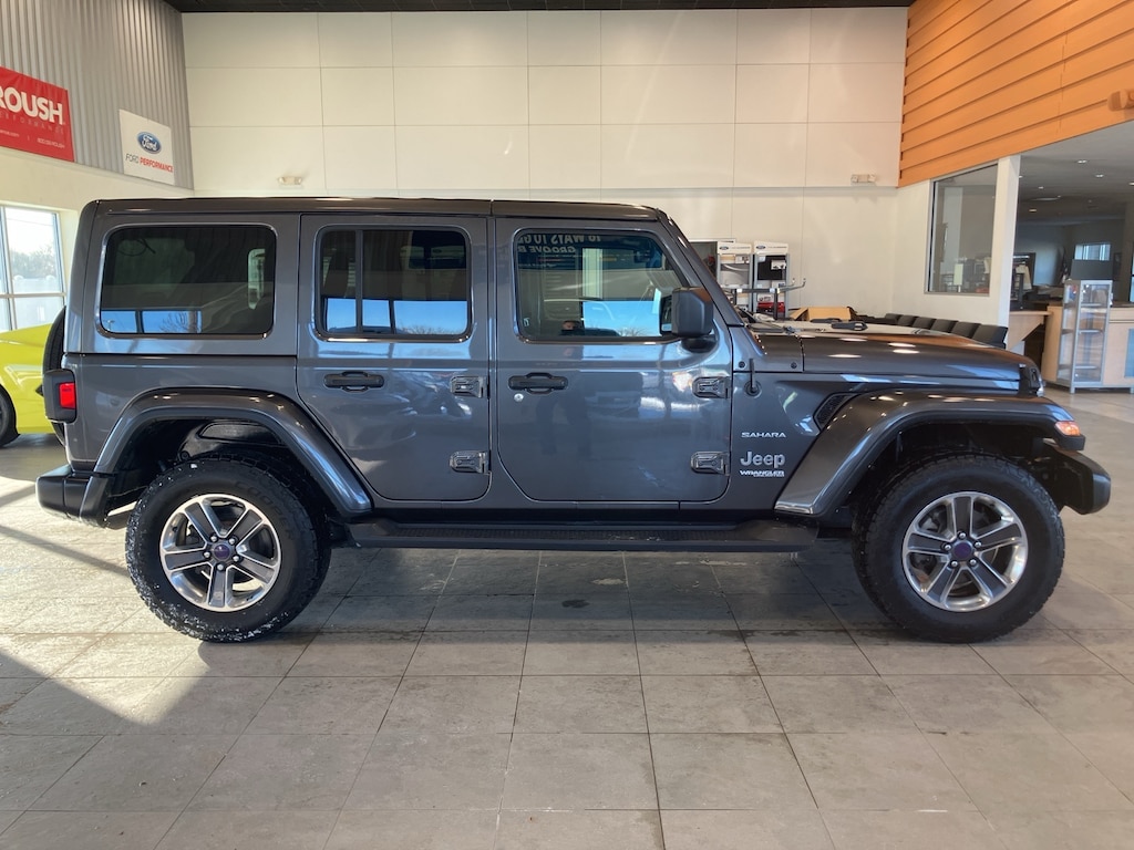 Used 2021 Jeep Wrangler Unlimited Sahara SUV