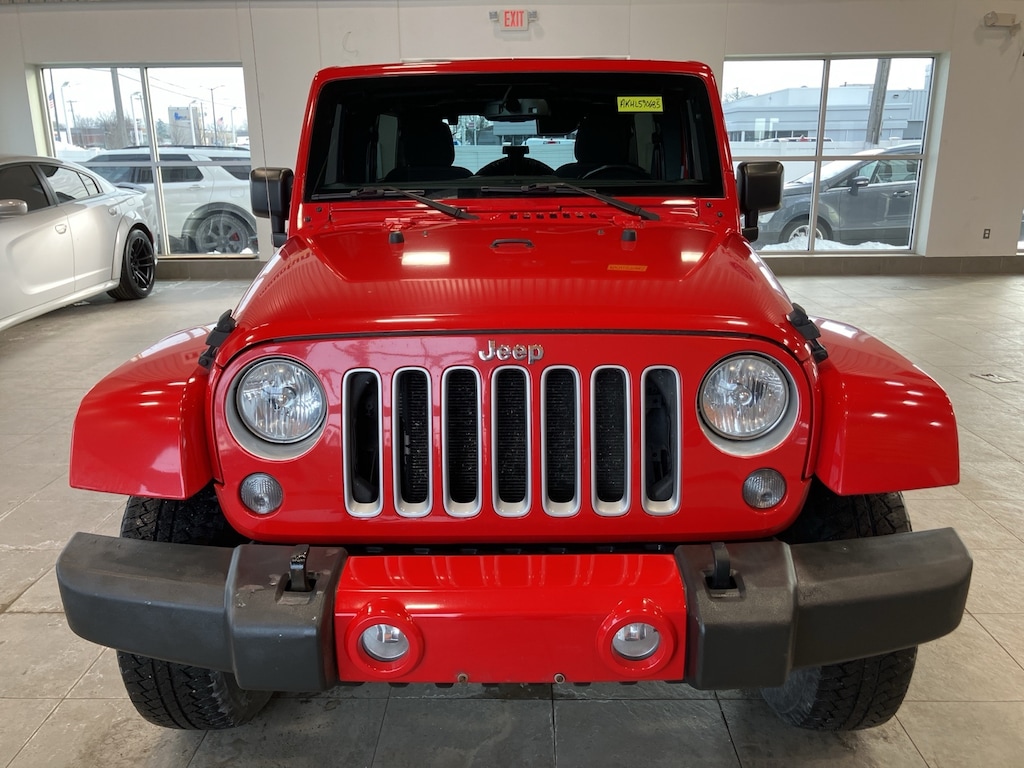 Used 2017 Jeep Wrangler Unlimited Sahara SUV