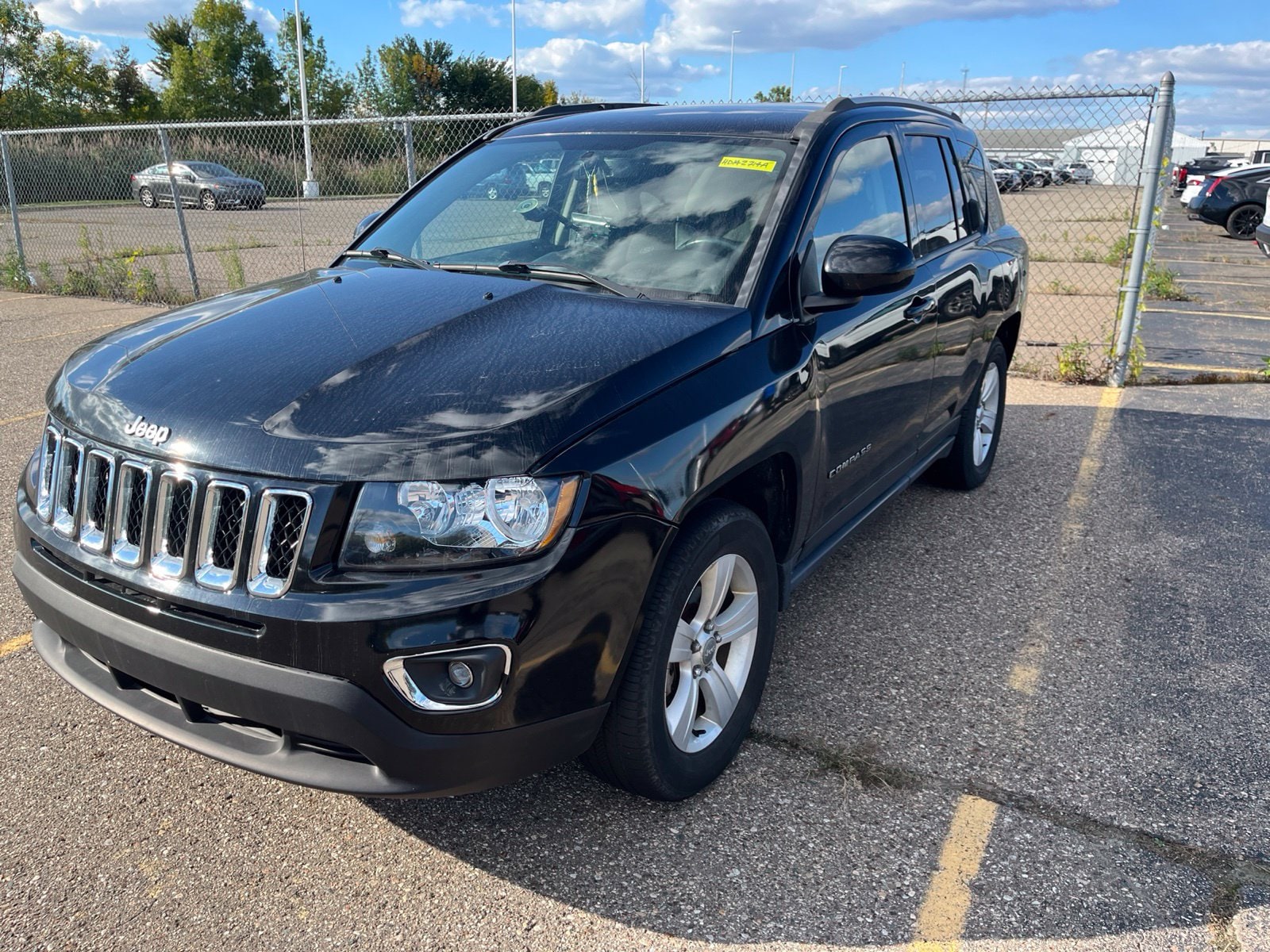 Used 2017 Jeep Compass Latitude with VIN 1C4NJDEB0HD142714 for sale in Sterling Heights, MI