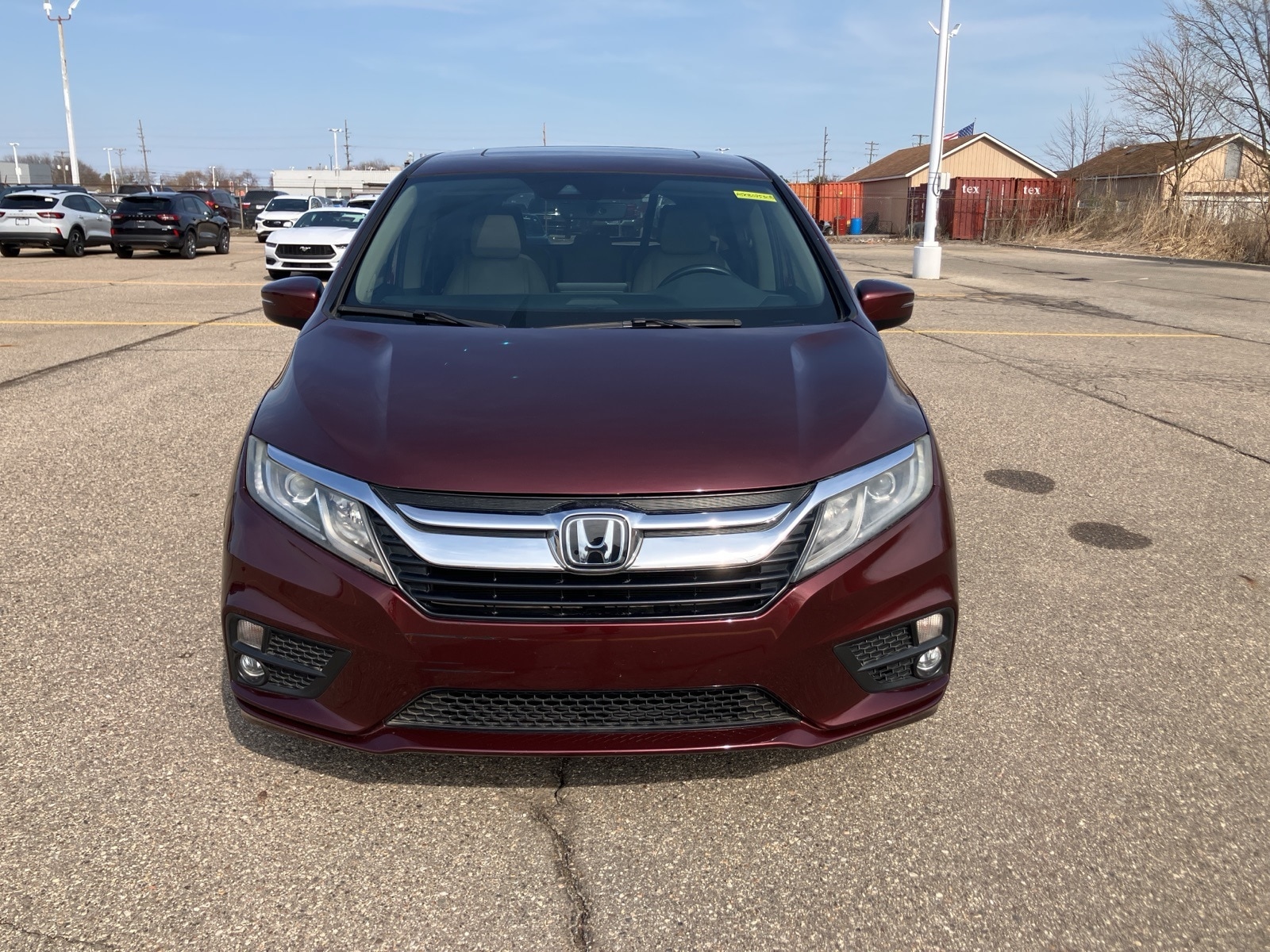 Used 2019 Honda Odyssey EX-L with VIN 5FNRL6H78KB075309 for sale in Sterling Heights, MI