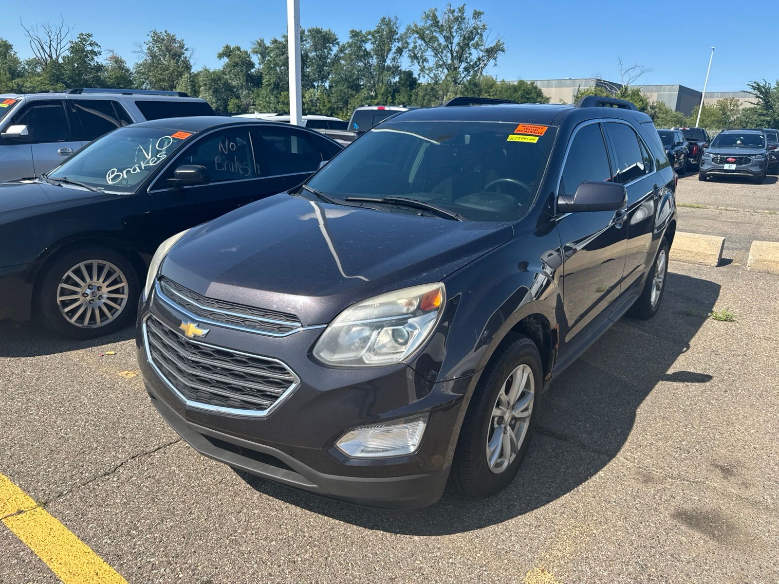Used 2016 Chevrolet Equinox LT with VIN 2GNFLFE31G6235457 for sale in Sterling Heights, MI
