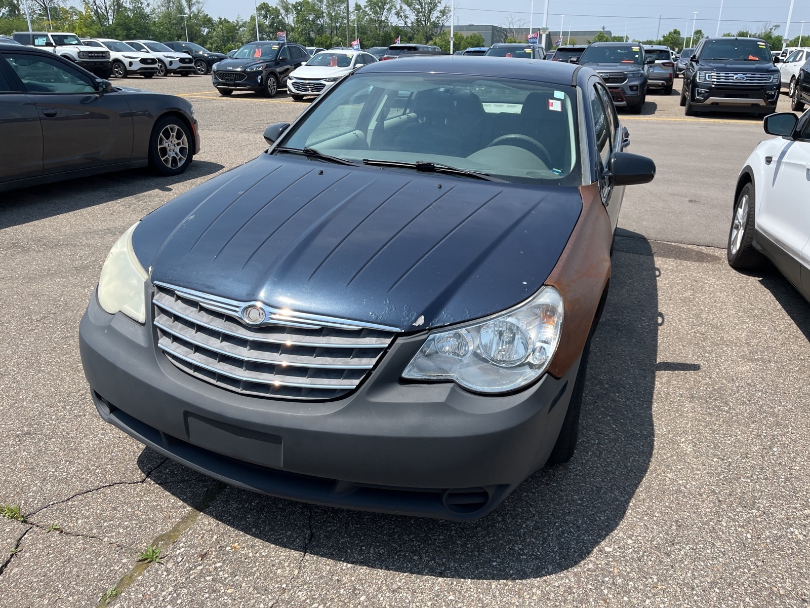 Used 2007 Chrysler Sebring Base with VIN 1C3LC46K37N587851 for sale in Sterling Heights, MI