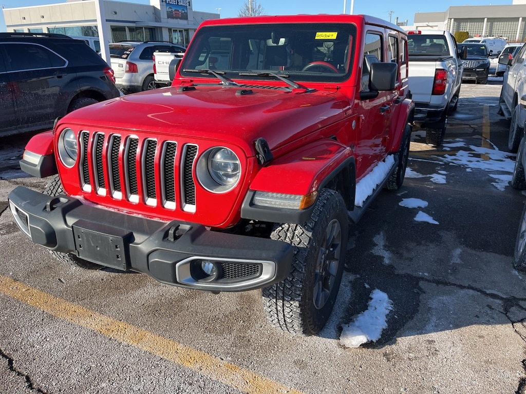Used 2018 Jeep Wrangler Unlimited Sahara SUV