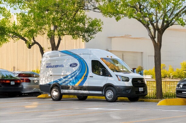 Suburban Ford Mobile Service Van Mobile Services Available for Van Dyke Ford Plant Employees from Suburban Ford Sterling Heights Service Department