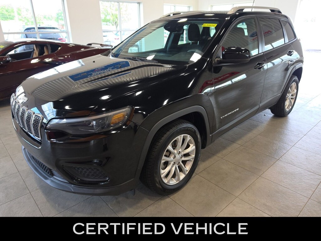Certified 2021 Jeep Cherokee Latitude SUV