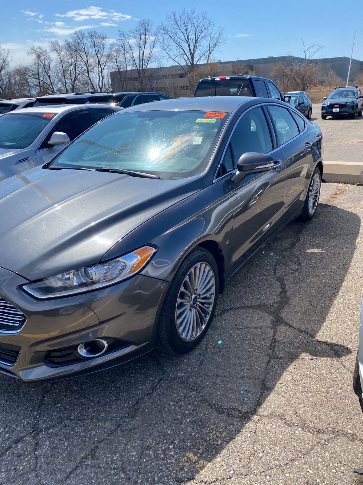 Used 2016 Ford Fusion Titanium with VIN 3FA6P0K93GR387600 for sale in Sterling Heights, MI