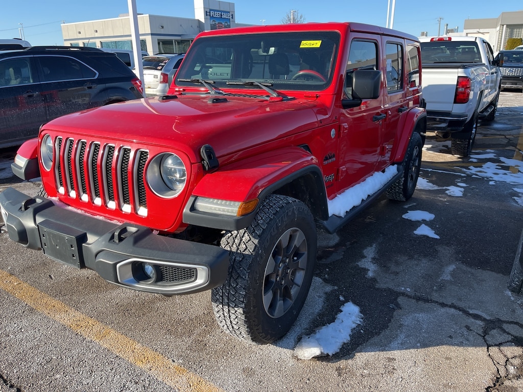 Used 2018 Jeep Wrangler Unlimited Sahara SUV