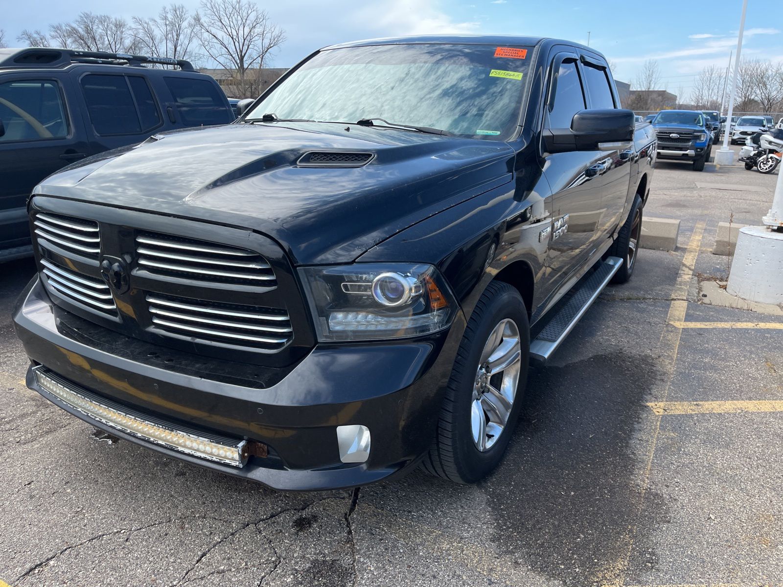 Used 2015 RAM Ram 1500 Sport with VIN 1C6RR7MT5FS515865 for sale in Sterling Heights, MI