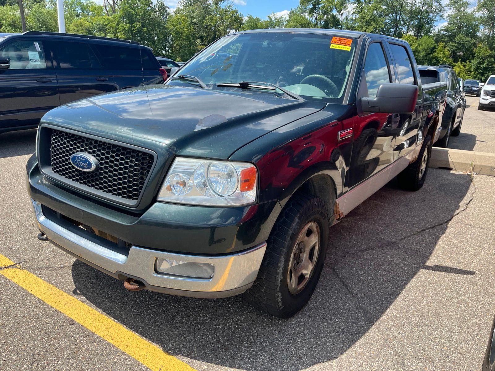 Used 2004 Ford F-150 XLT with VIN 1FTRW14WX4KD06434 for sale in Sterling Heights, MI