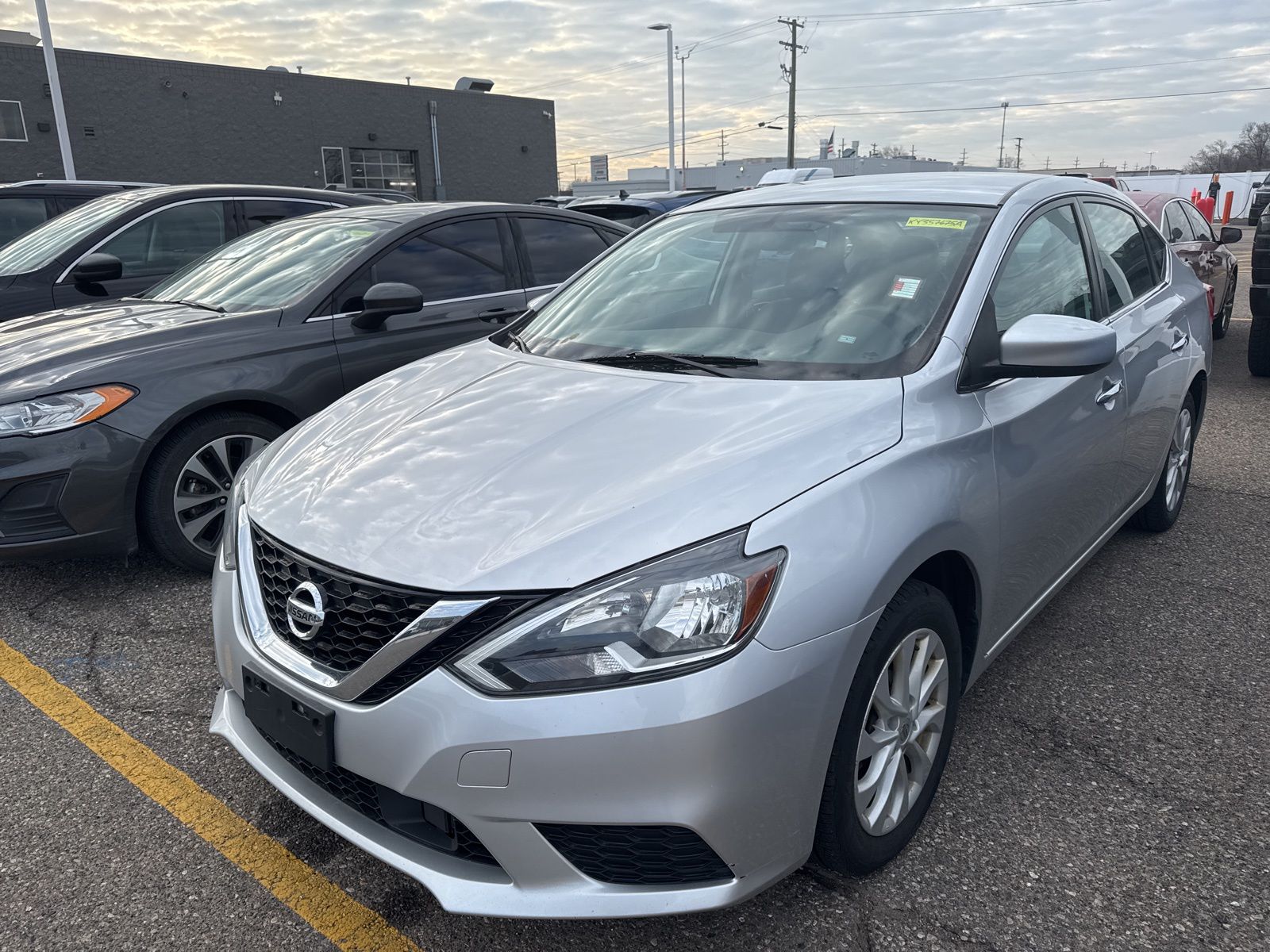 Used 2019 Nissan Sentra SV with VIN 3N1AB7AP9KY357675 for sale in Sterling Heights, MI