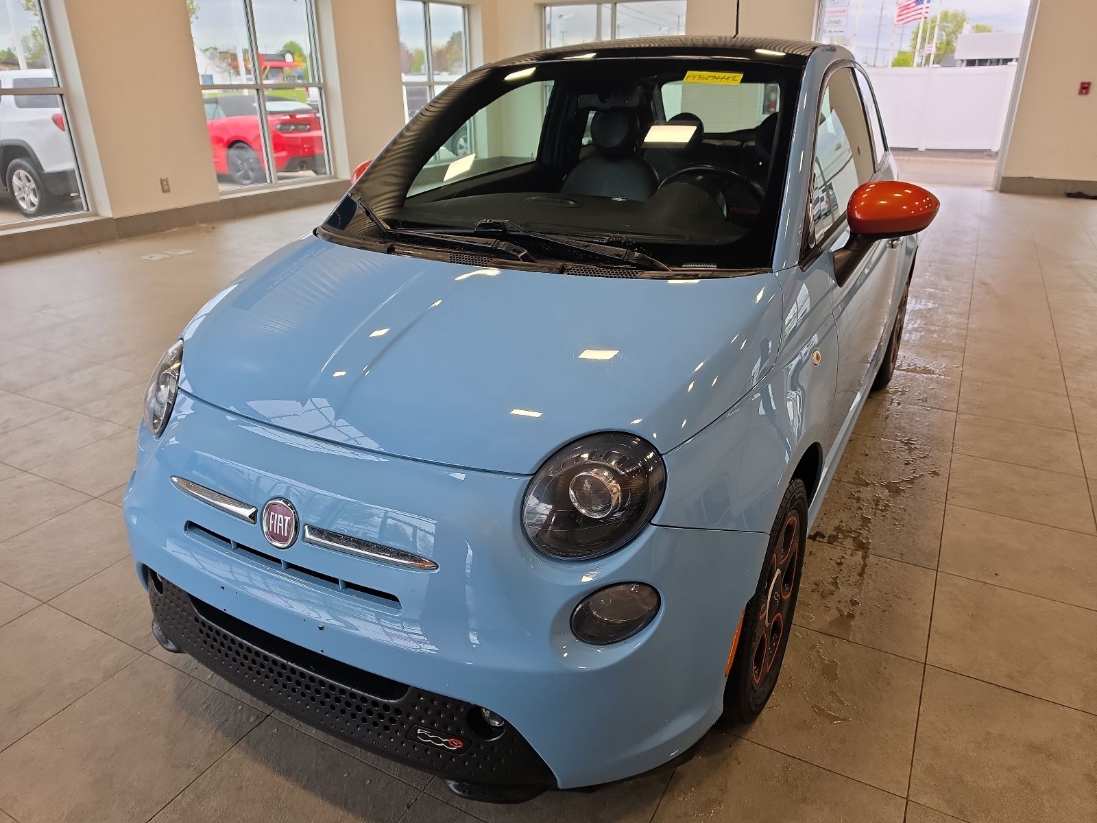 Used 2015 FIAT 500e Battery Electric with VIN 3C3CFFGE0FT502944 for sale in Sterling Heights, MI