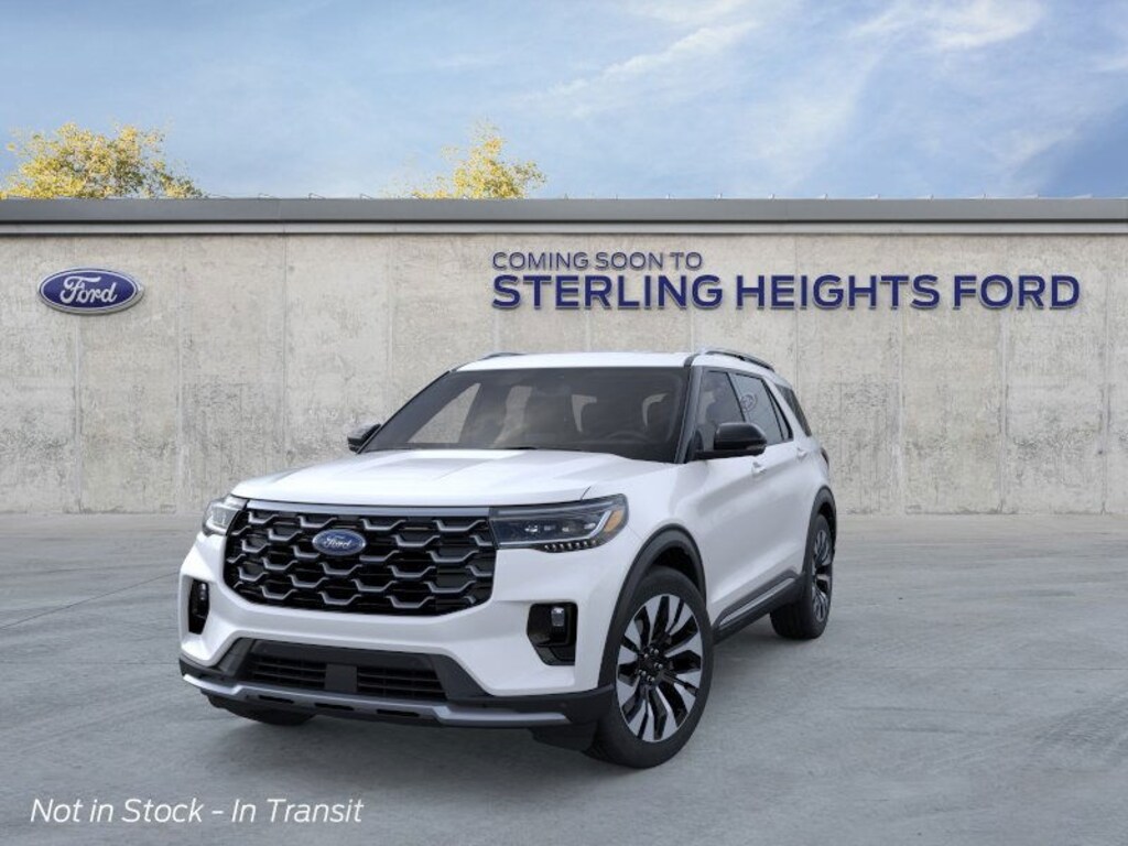 New 2026 Ford Explorer Platinum SUV