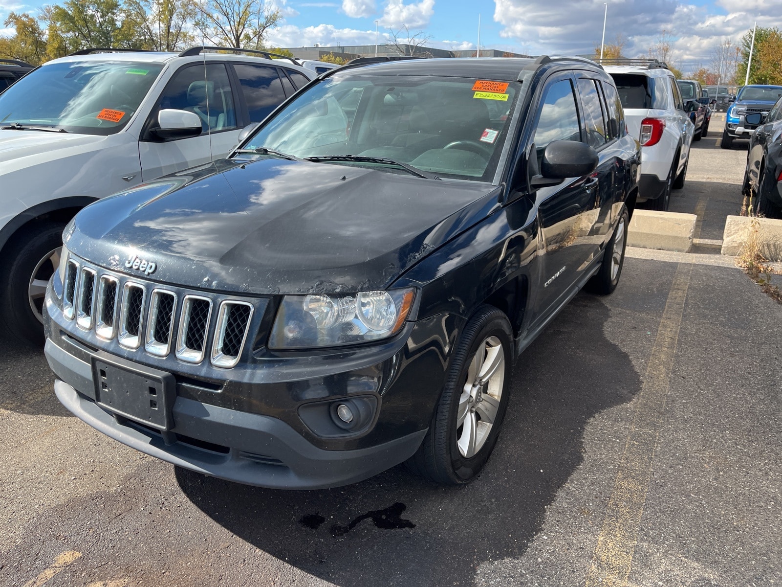 Used 2014 Jeep Compass Sport with VIN 1C4NJDBB6ED661301 for sale in Sterling Heights, MI