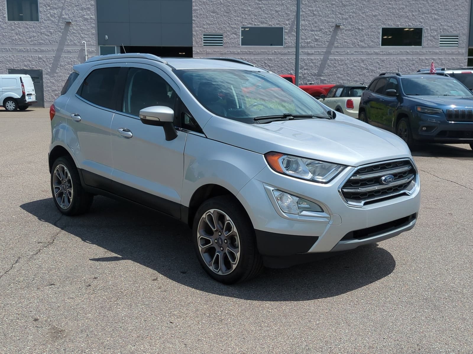 Used 2020 Ford Ecosport Titanium with VIN MAJ6S3KL2LC332513 for sale in Waterford, MI