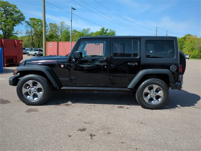 Used 2017 Jeep Wrangler Unlimited Rubicon with VIN 1C4BJWFG5HL560703 for sale in Waterford, MI