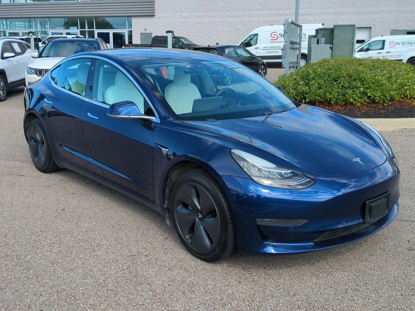 Used 2020 Tesla Model 3 Base with VIN 5YJ3E1EA8LF789994 for sale in Waterford Township, MI