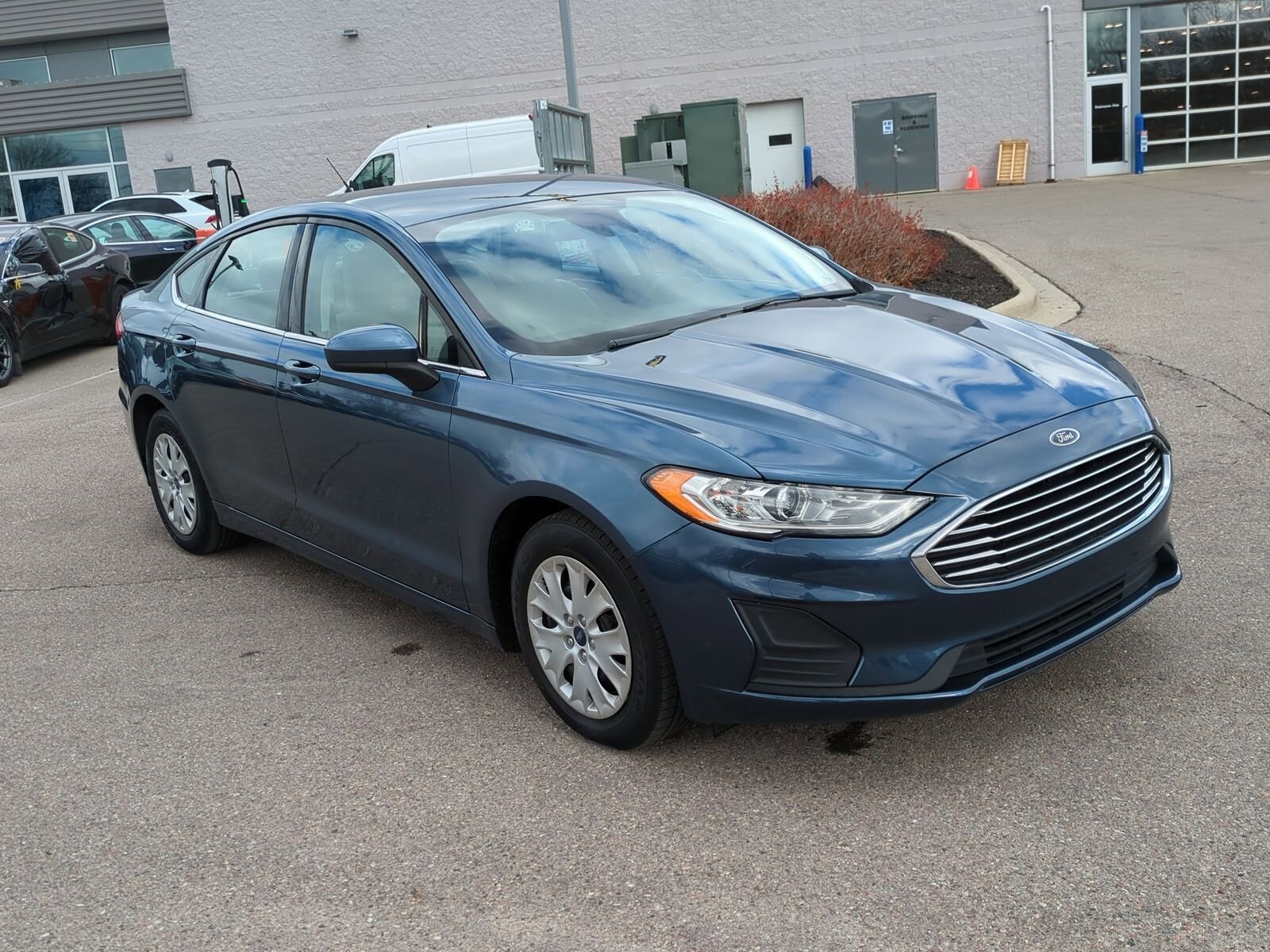 Used 2019 Ford Fusion S with VIN 3FA6P0G78KR183343 for sale in Waterford, MI