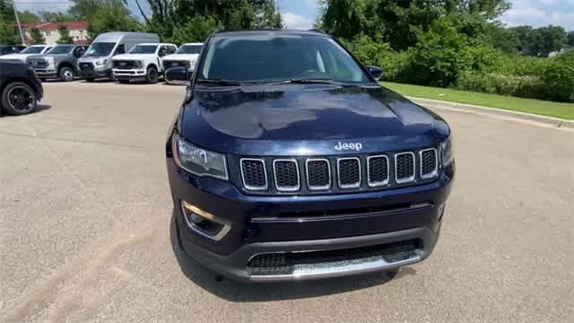 Used 2018 Jeep Compass Limited with VIN 3C4NJDCB3JT212533 for sale in Waterford, MI