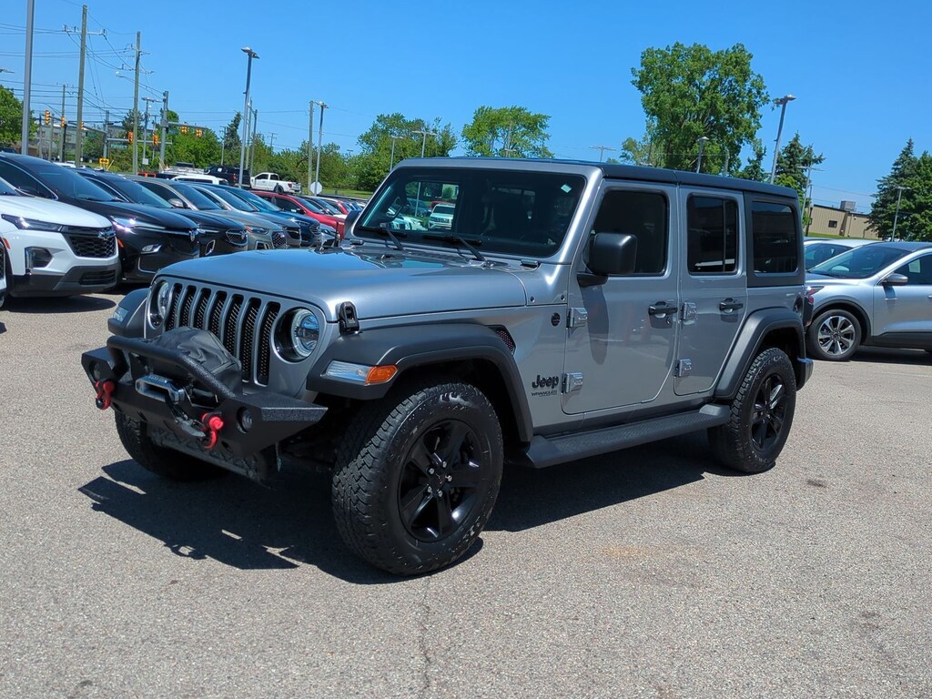 Used 2021 Jeep Wrangler Unlimited Sport Altitude SUV