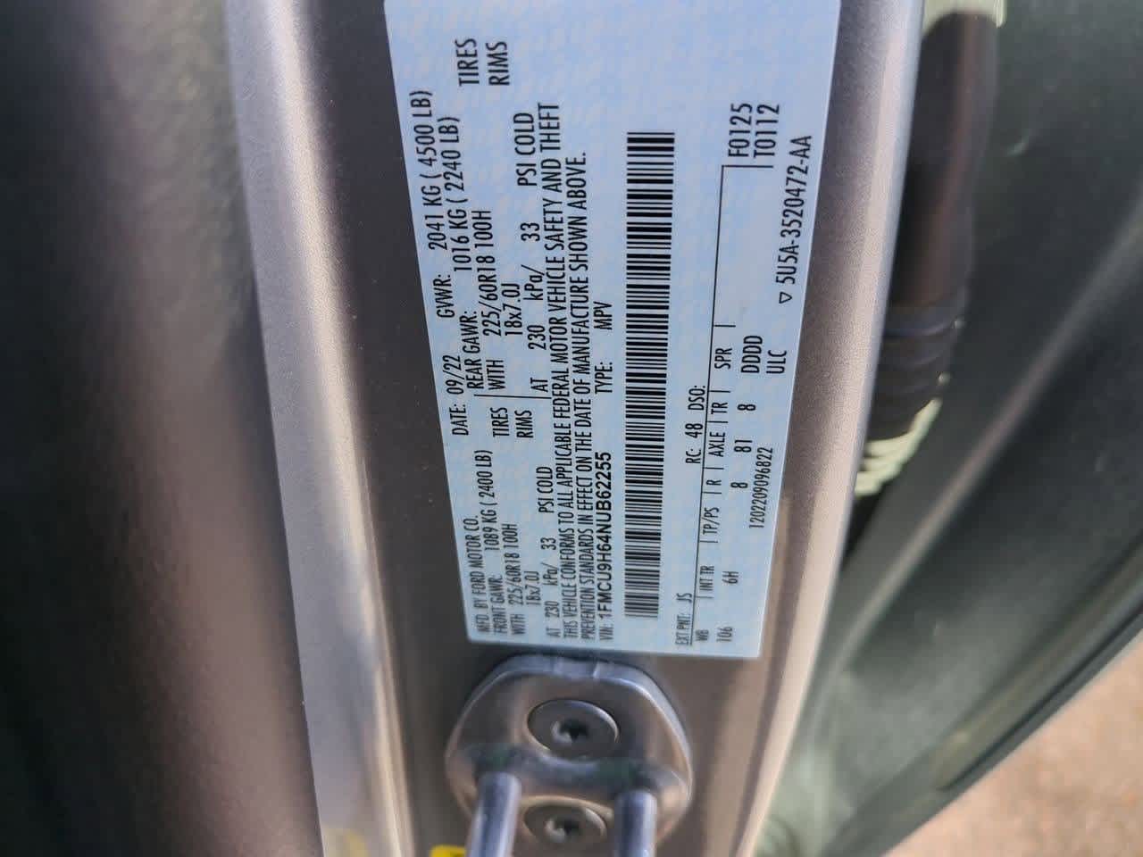 Thumbnail: 2022 Ford Escape - 35