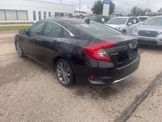 Used 2021 Honda Civic EX with VIN 2HGFC1F35MH705548 for sale in Troy, MI