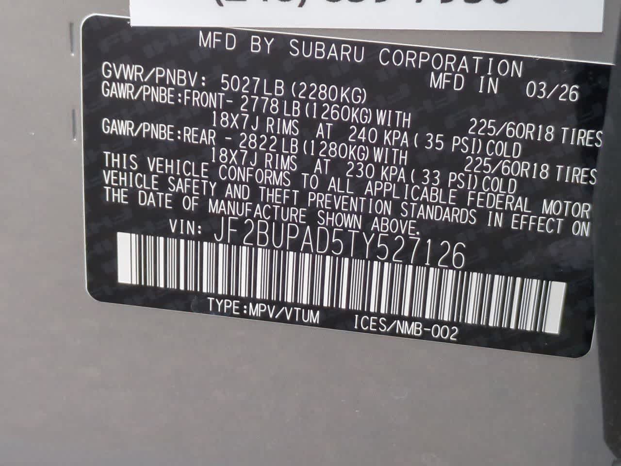 Thumbnail: 2026 Subaru Outback - 33