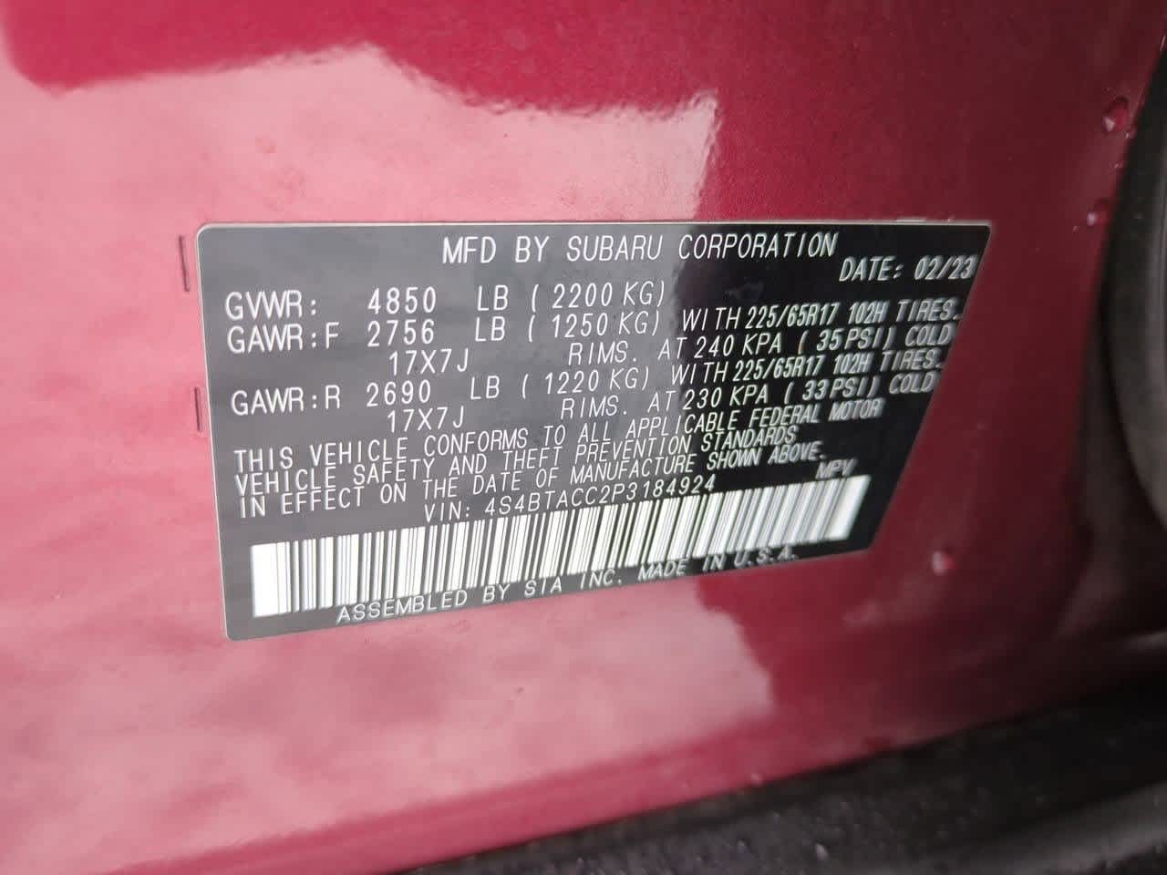 Thumbnail: 2023 Subaru Outback - 27