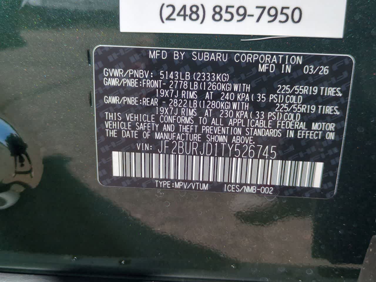 Thumbnail: 2026 Subaru Outback - 36